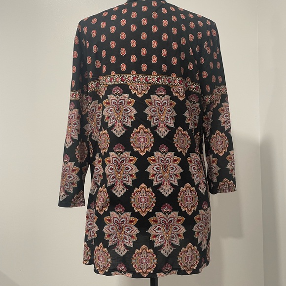 NWT Chico’s Parisian Medallion Blouse - Picture 9 of 13